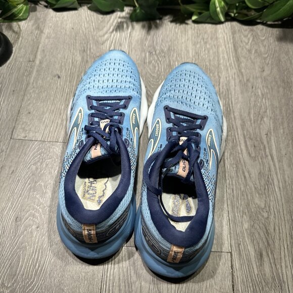 Brooks Glycerin 20 Shoes Womens 9 B Blue Running Athletic Sneakers 1203691B-478 - Picture 6 of 11